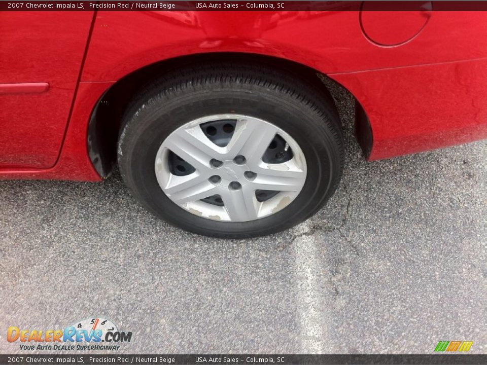 2007 Chevrolet Impala LS Precision Red / Neutral Beige Photo #7