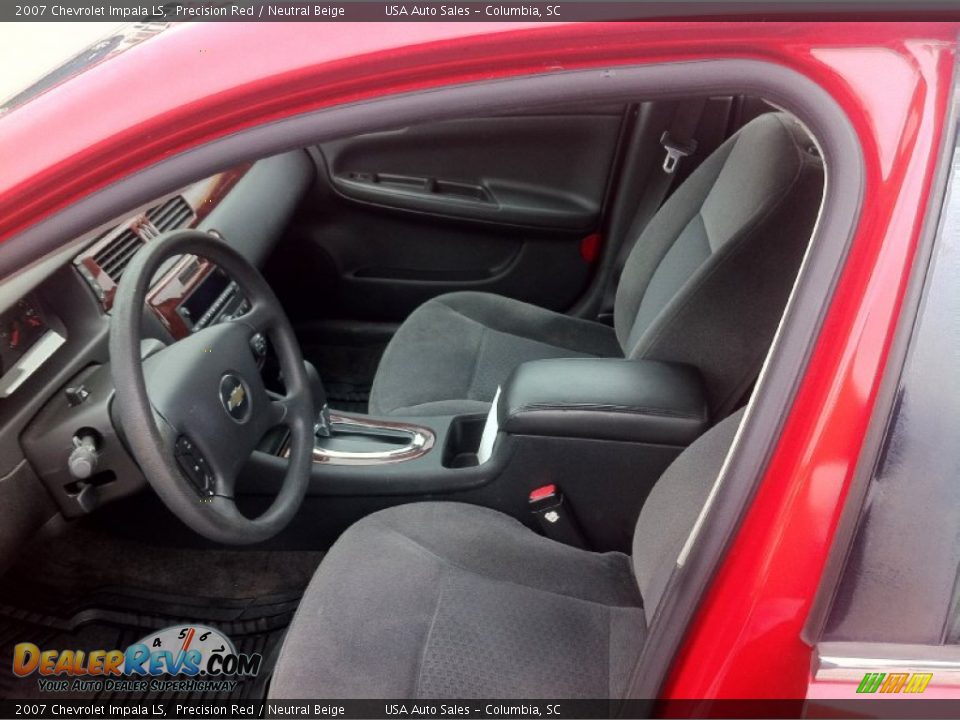 2007 Chevrolet Impala LS Precision Red / Neutral Beige Photo #10