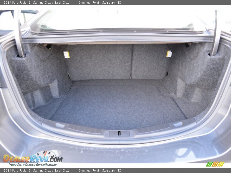 2014 Ford Fusion S Sterling Gray / Earth Gray Photo #9