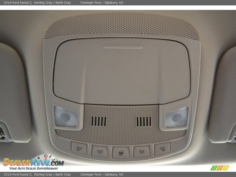2014 Ford Fusion S Sterling Gray / Earth Gray Photo #18