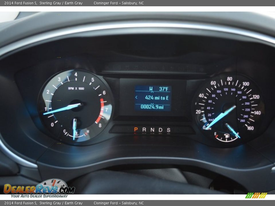 2014 Ford Fusion S Sterling Gray / Earth Gray Photo #21