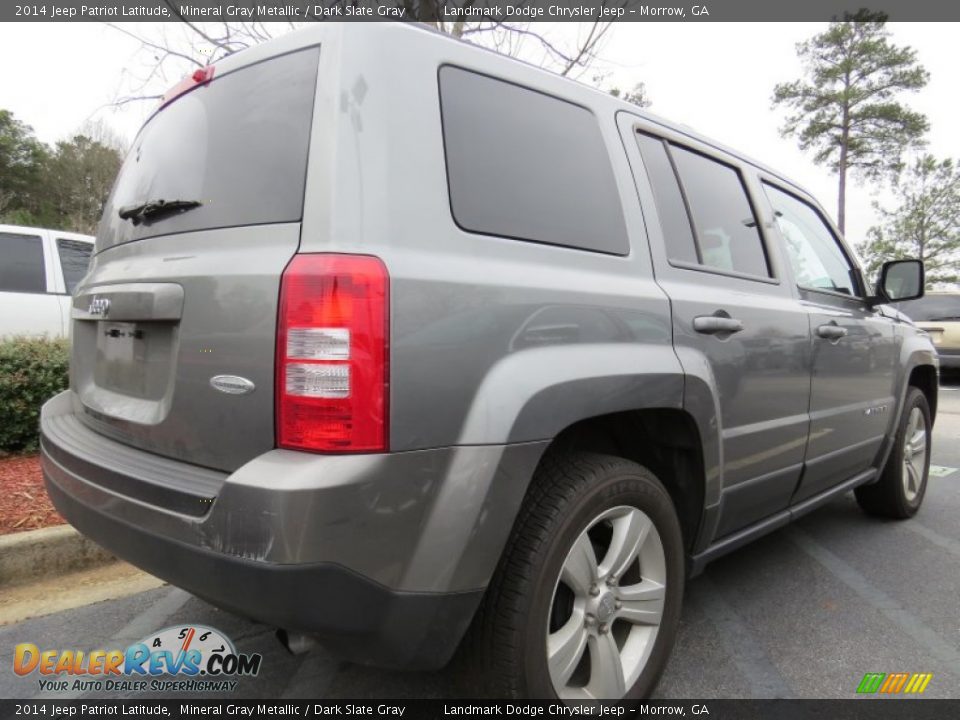 2014 Jeep Patriot Latitude Mineral Gray Metallic / Dark Slate Gray Photo #3