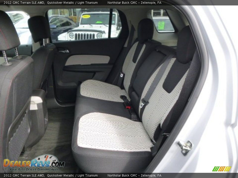 2012 GMC Terrain SLE AWD Quicksilver Metallic / Light Titanium Photo #12