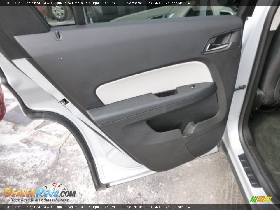 2012 GMC Terrain SLE AWD Quicksilver Metallic / Light Titanium Photo #13