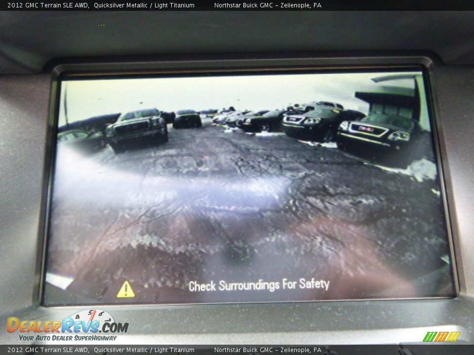 2012 GMC Terrain SLE AWD Quicksilver Metallic / Light Titanium Photo #16