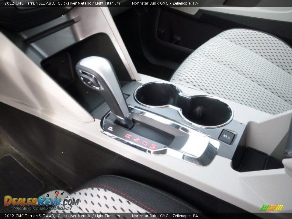 2012 GMC Terrain SLE AWD Quicksilver Metallic / Light Titanium Photo #17