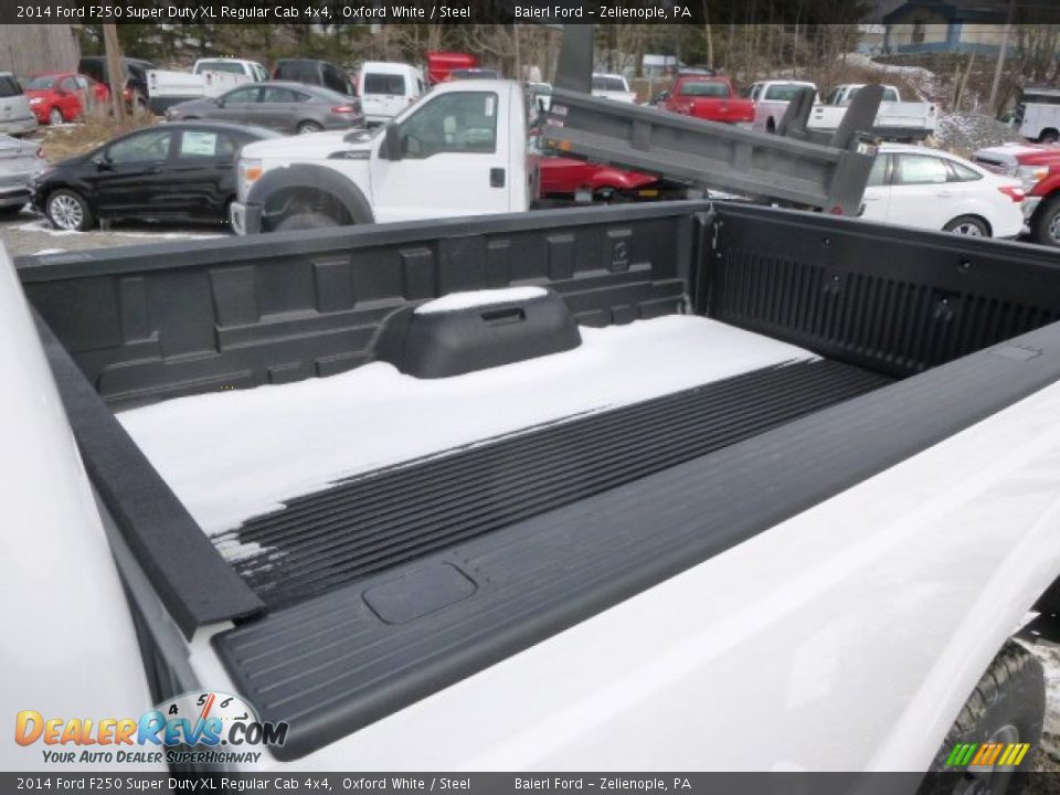 2014 Ford F250 Super Duty XL Regular Cab 4x4 Oxford White / Steel Photo #10