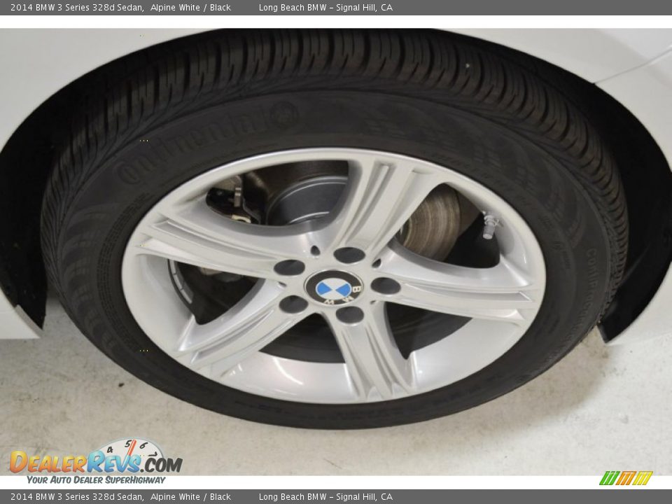 2014 BMW 3 Series 328d Sedan Alpine White / Black Photo #3