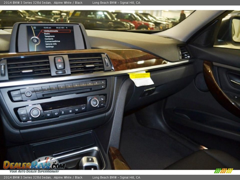 2014 BMW 3 Series 328d Sedan Alpine White / Black Photo #6