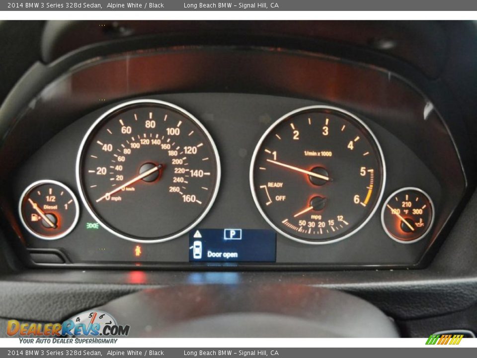 2014 BMW 3 Series 328d Sedan Alpine White / Black Photo #8