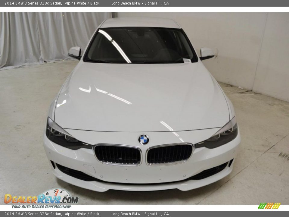 2014 BMW 3 Series 328d Sedan Alpine White / Black Photo #9