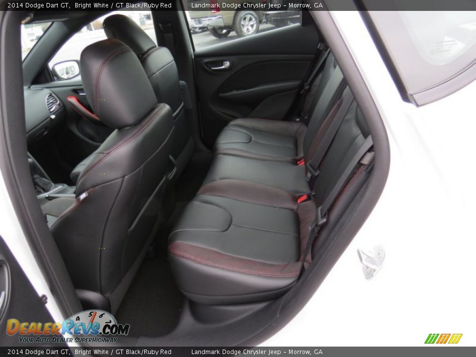 Rear Seat of 2014 Dodge Dart GT Photo #8