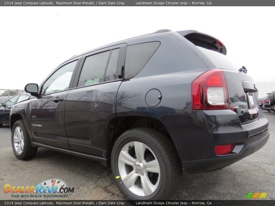 2014 Jeep Compass Latitude Maximum Steel Metallic / Dark Slate Gray Photo #2