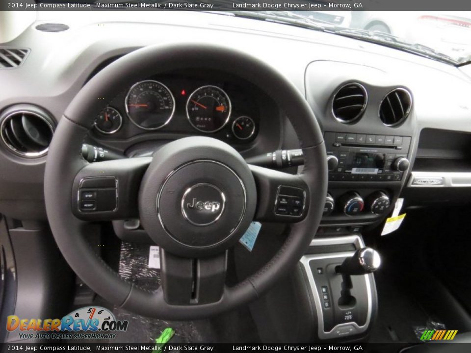 2014 Jeep Compass Latitude Maximum Steel Metallic / Dark Slate Gray Photo #7