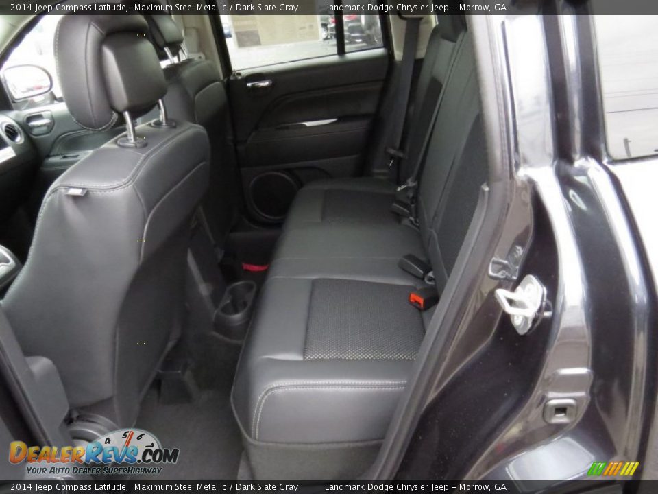 2014 Jeep Compass Latitude Maximum Steel Metallic / Dark Slate Gray Photo #8
