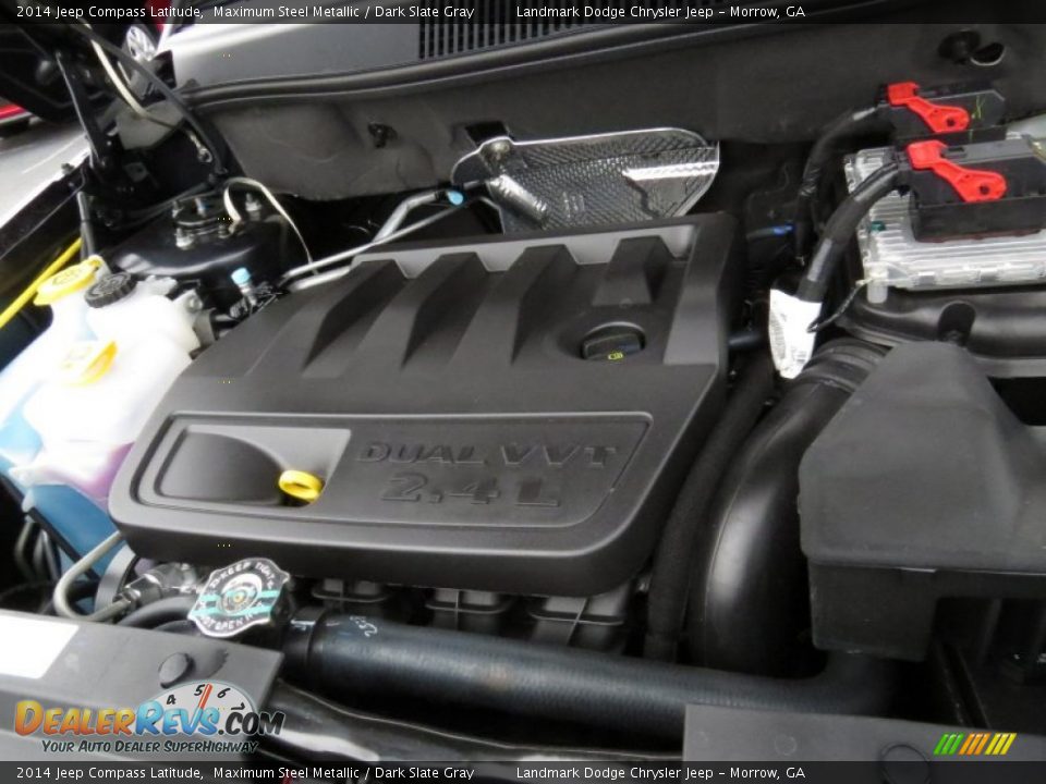 2014 Jeep Compass Latitude Maximum Steel Metallic / Dark Slate Gray Photo #9