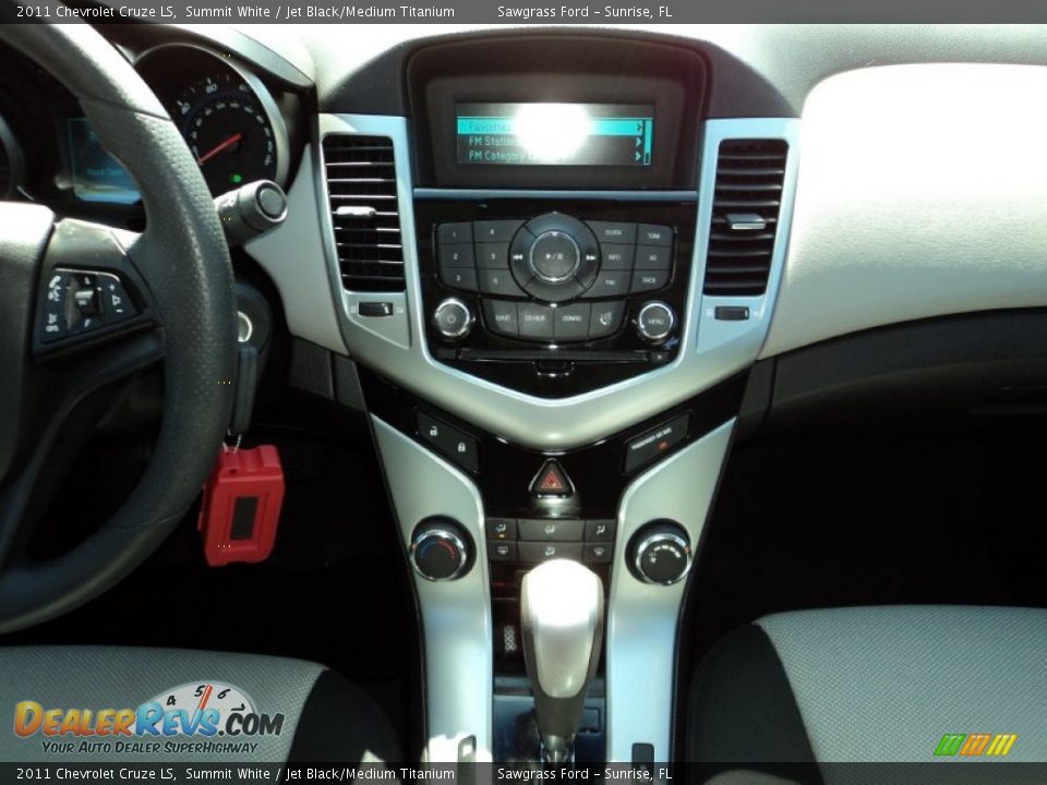 2011 Chevrolet Cruze LS Summit White / Jet Black/Medium Titanium Photo #26
