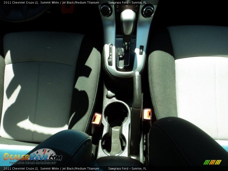 2011 Chevrolet Cruze LS Summit White / Jet Black/Medium Titanium Photo #28