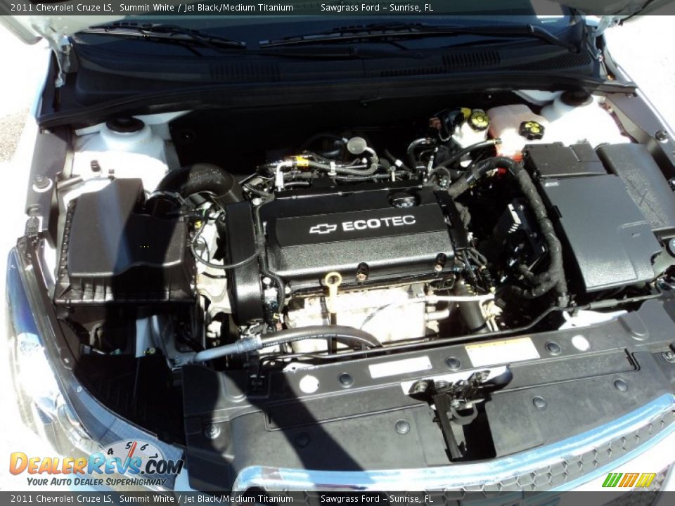 2011 Chevrolet Cruze LS Summit White / Jet Black/Medium Titanium Photo #31