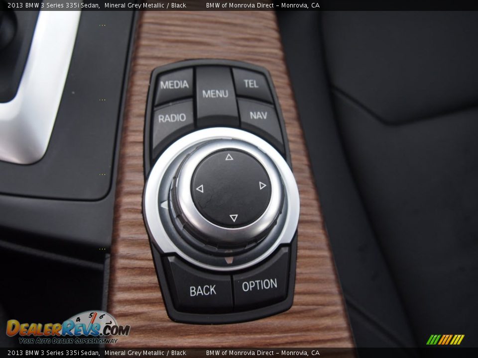 2013 BMW 3 Series 335i Sedan Mineral Grey Metallic / Black Photo #24