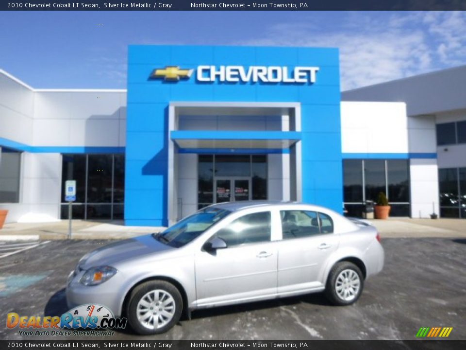 2010 Chevrolet Cobalt LT Sedan Silver Ice Metallic / Gray Photo #1