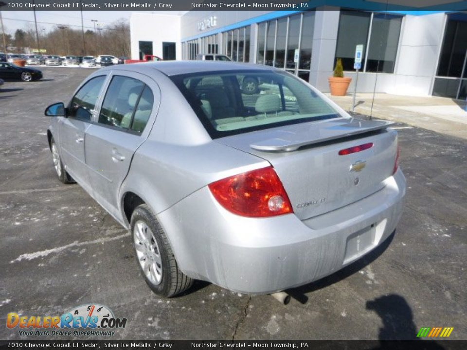 2010 Chevrolet Cobalt LT Sedan Silver Ice Metallic / Gray Photo #3