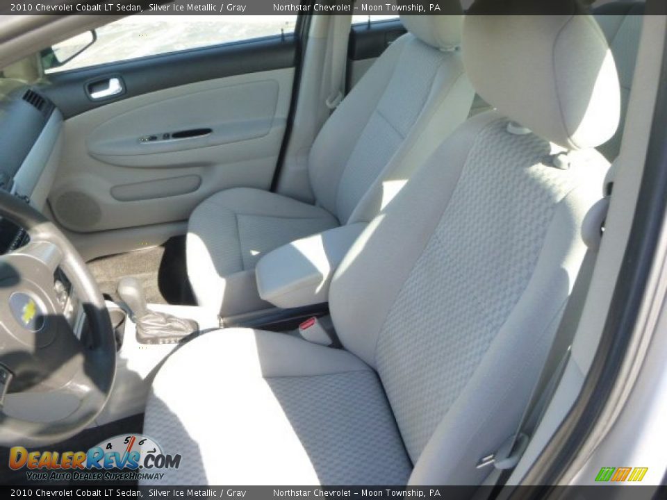 2010 Chevrolet Cobalt LT Sedan Silver Ice Metallic / Gray Photo #10