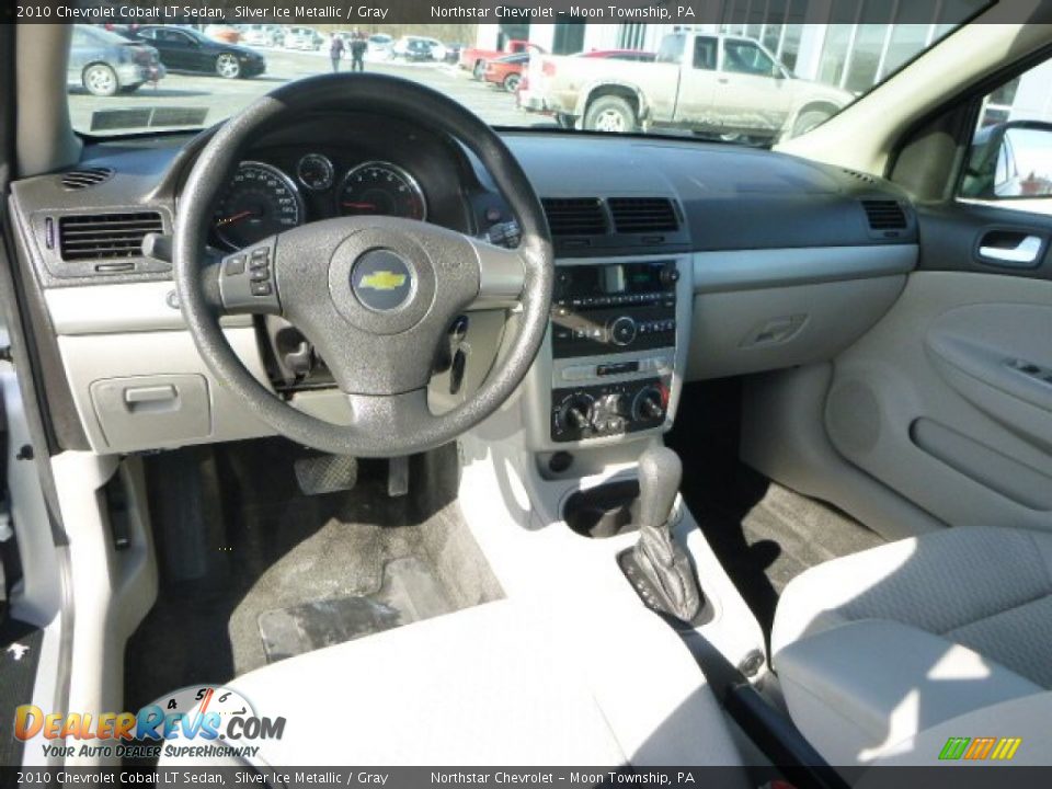 2010 Chevrolet Cobalt LT Sedan Silver Ice Metallic / Gray Photo #12