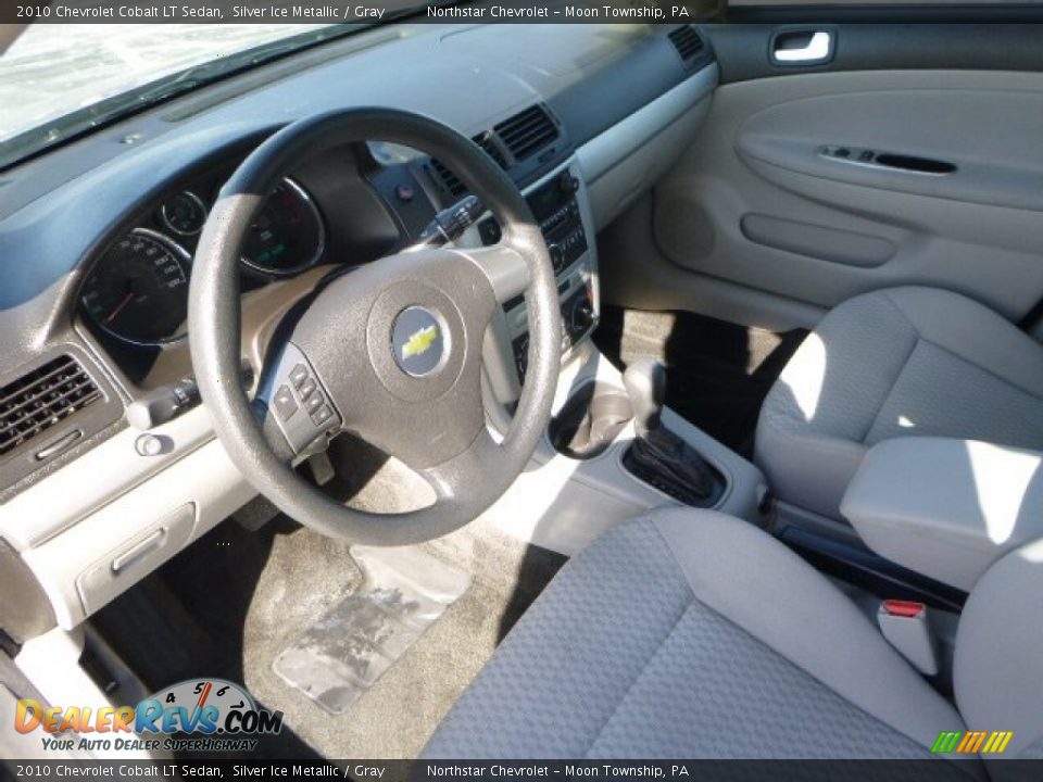 2010 Chevrolet Cobalt LT Sedan Silver Ice Metallic / Gray Photo #15