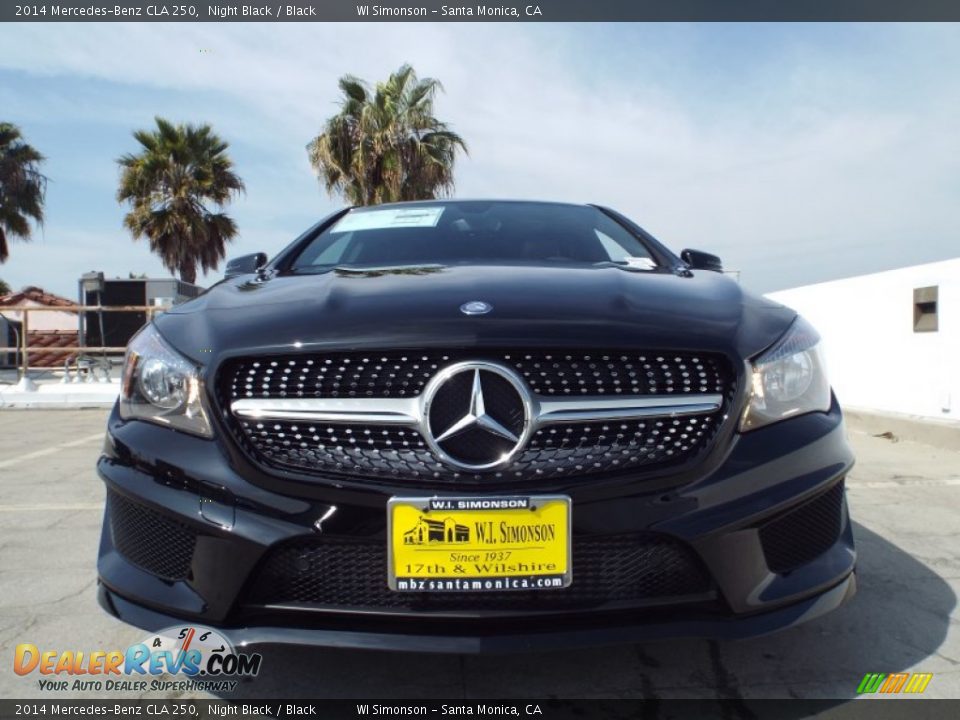 2014 Mercedes-Benz CLA 250 Night Black / Black Photo #2