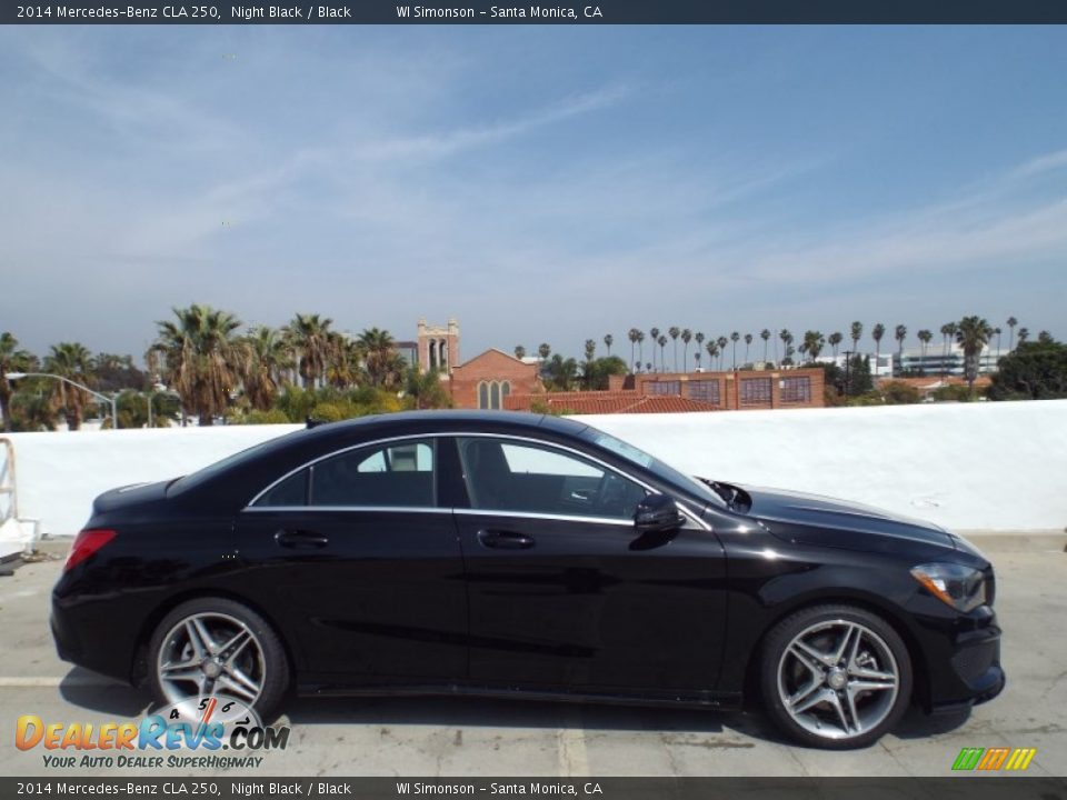 2014 Mercedes-Benz CLA 250 Night Black / Black Photo #3