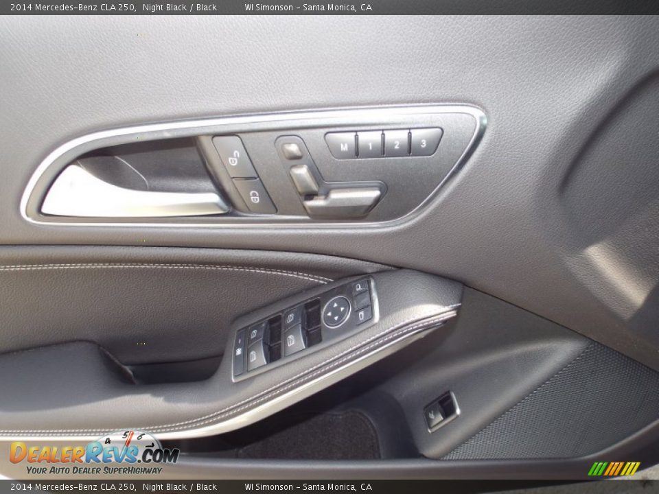 2014 Mercedes-Benz CLA 250 Night Black / Black Photo #6