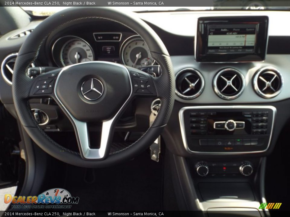 2014 Mercedes-Benz CLA 250 Night Black / Black Photo #9
