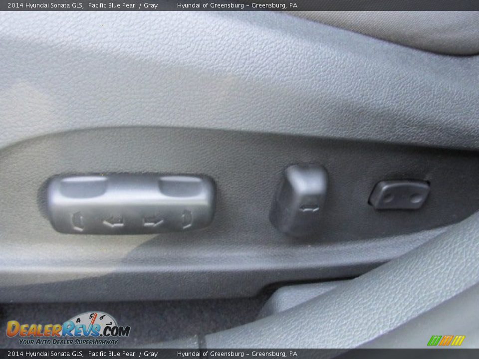 2014 Hyundai Sonata GLS Pacific Blue Pearl / Gray Photo #11