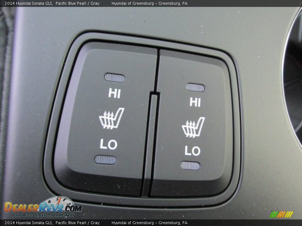 2014 Hyundai Sonata GLS Pacific Blue Pearl / Gray Photo #15