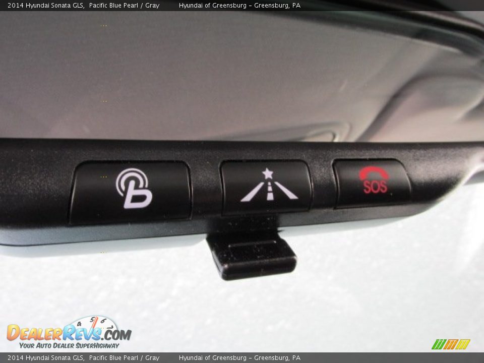 2014 Hyundai Sonata GLS Pacific Blue Pearl / Gray Photo #17