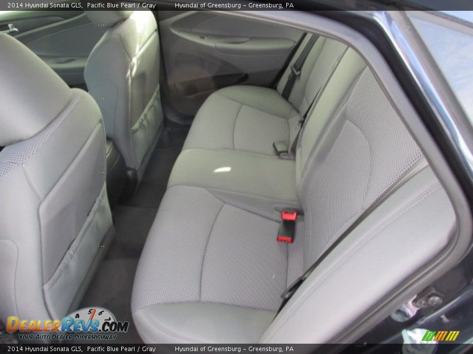 2014 Hyundai Sonata GLS Pacific Blue Pearl / Gray Photo #18