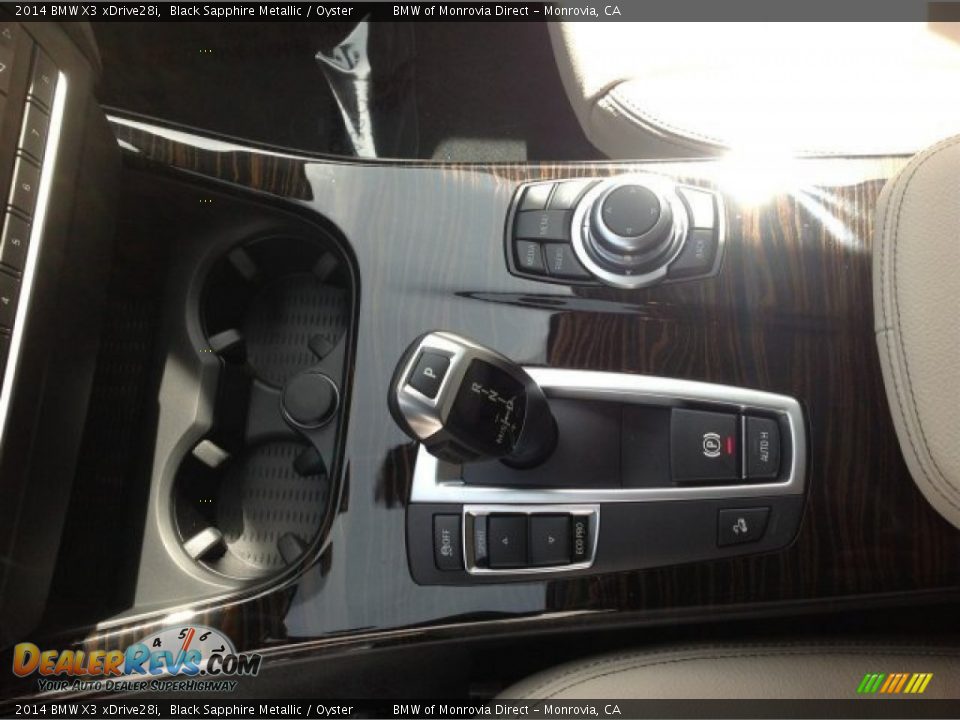 2014 BMW X3 xDrive28i Black Sapphire Metallic / Oyster Photo #7