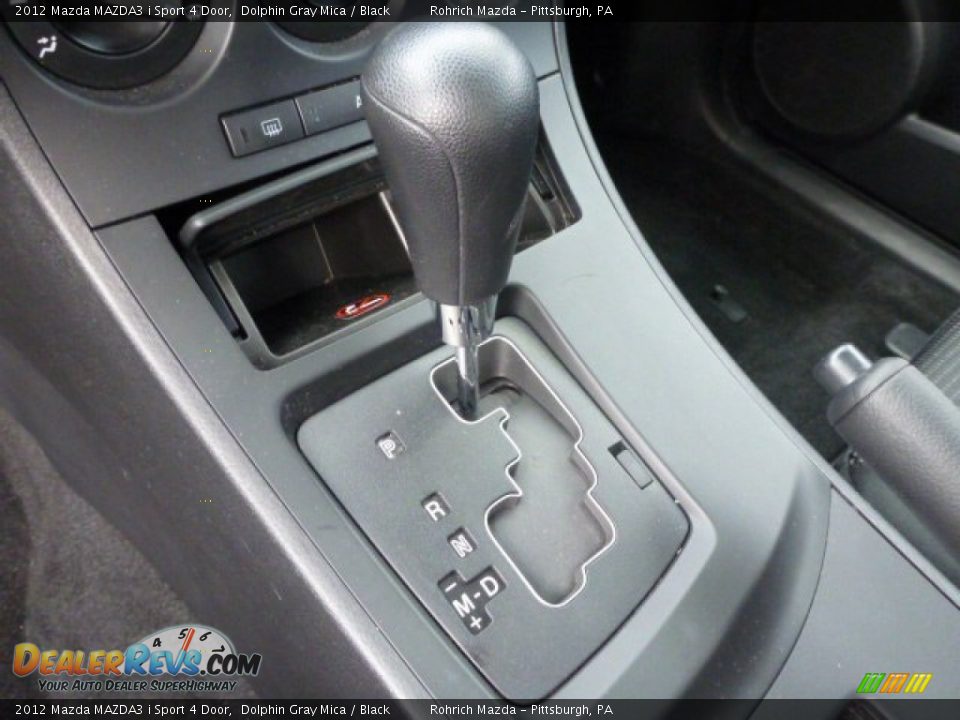 2012 Mazda MAZDA3 i Sport 4 Door Dolphin Gray Mica / Black Photo #20