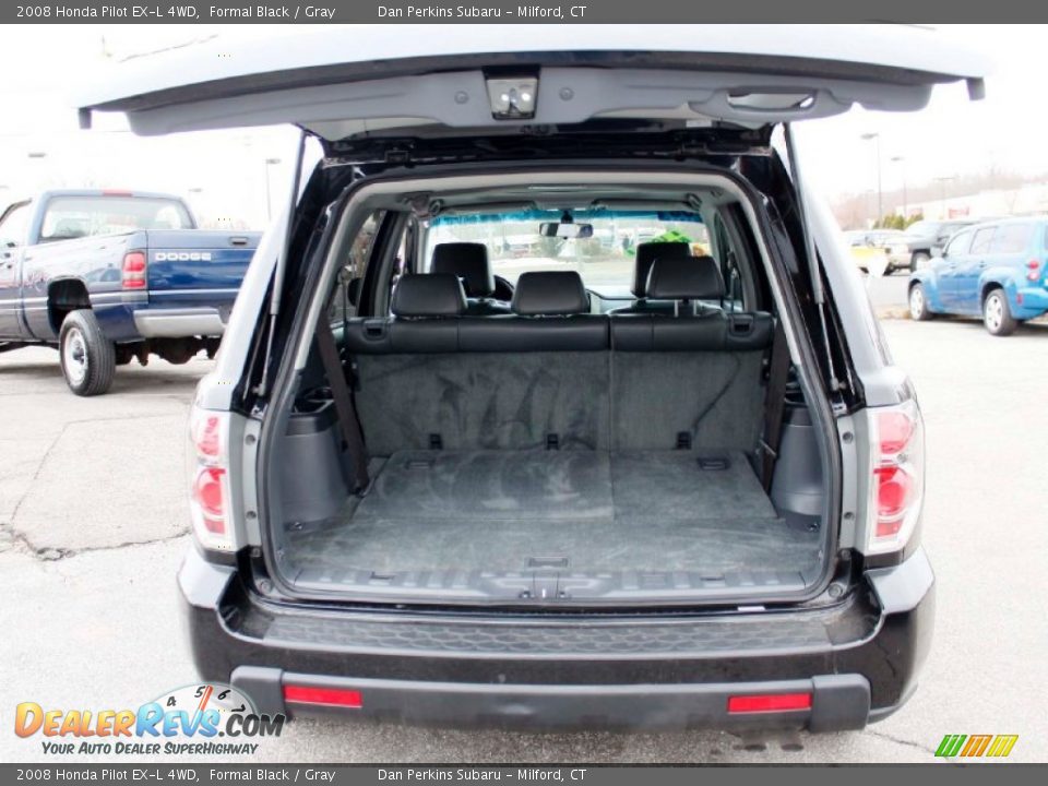 2008 Honda Pilot EX-L 4WD Formal Black / Gray Photo #8