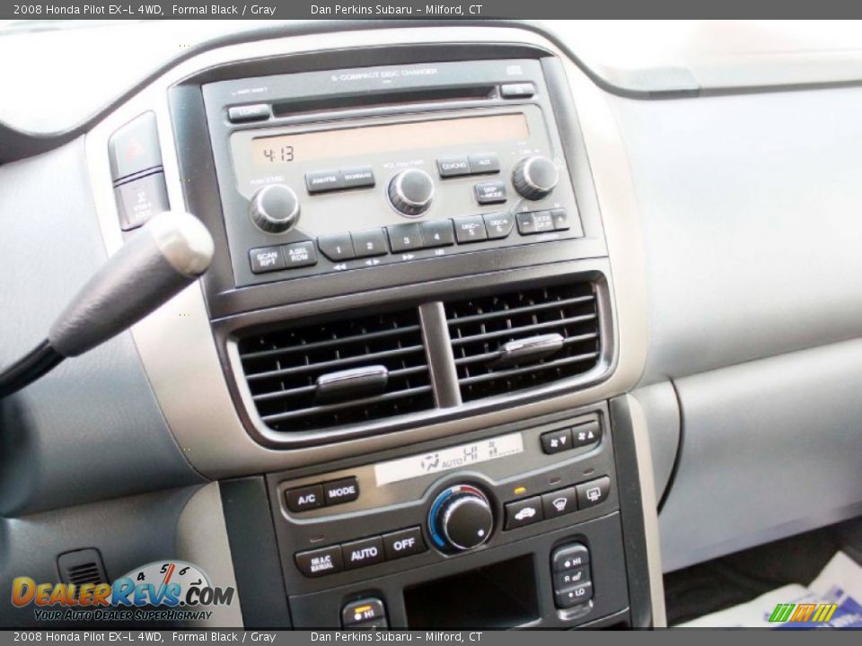 2008 Honda Pilot EX-L 4WD Formal Black / Gray Photo #12