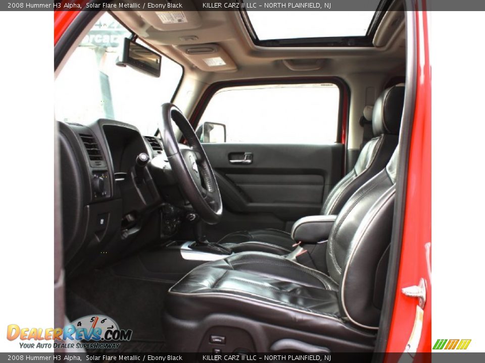 Front Seat of 2008 Hummer H3 Alpha Photo #14