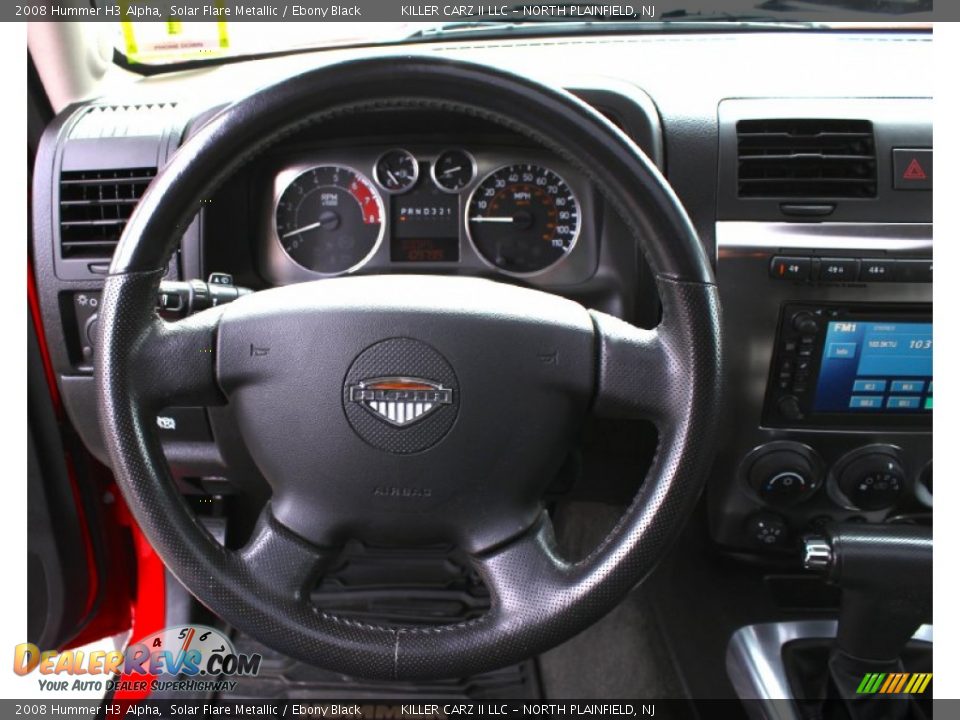 2008 Hummer H3 Alpha Steering Wheel Photo #17