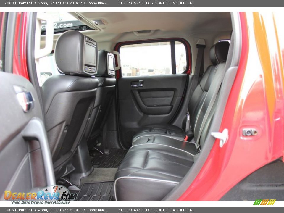 Rear Seat of 2008 Hummer H3 Alpha Photo #29