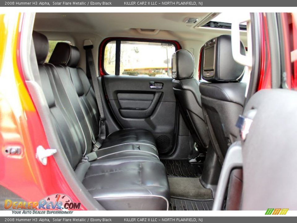 Rear Seat of 2008 Hummer H3 Alpha Photo #30
