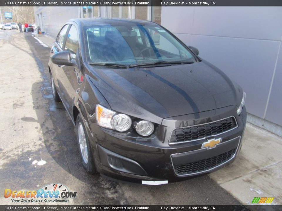 2014 Chevrolet Sonic LT Sedan Mocha Bronze Metallic / Dark Pewter/Dark Titanium Photo #9