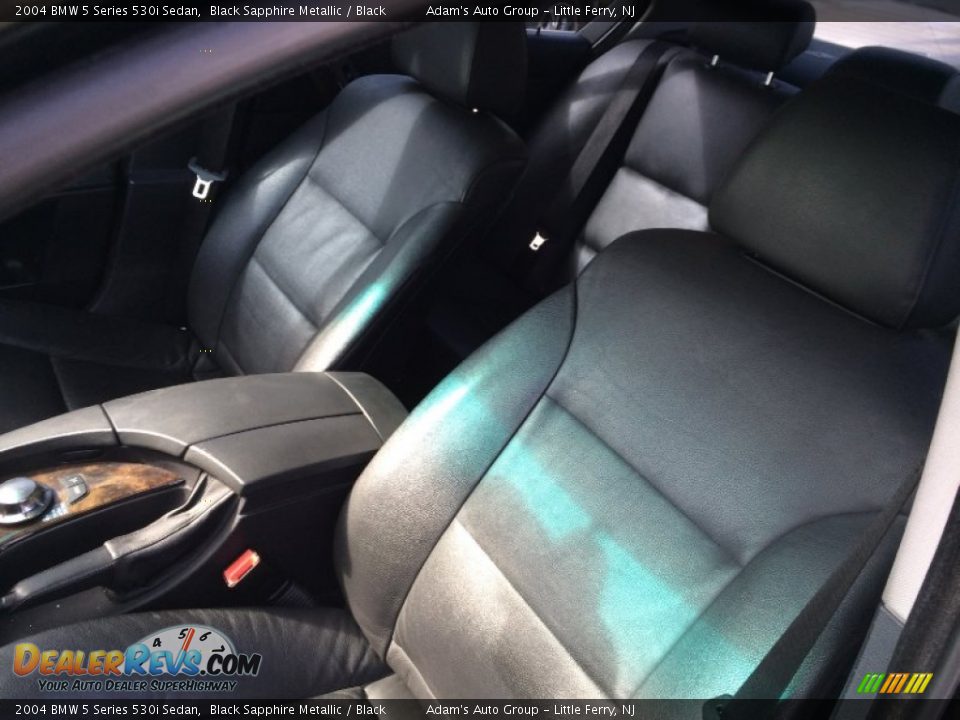 2004 BMW 5 Series 530i Sedan Black Sapphire Metallic / Black Photo #8