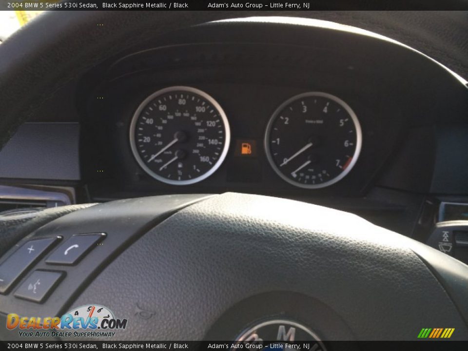 2004 BMW 5 Series 530i Sedan Black Sapphire Metallic / Black Photo #11