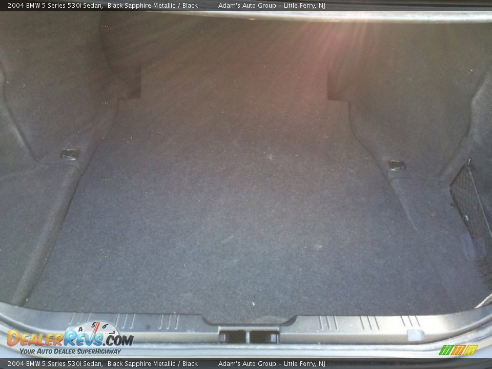 2004 BMW 5 Series 530i Sedan Black Sapphire Metallic / Black Photo #25