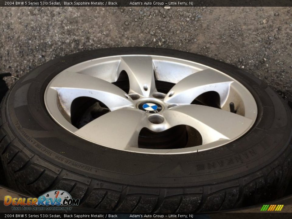 2004 BMW 5 Series 530i Sedan Black Sapphire Metallic / Black Photo #35